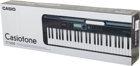 Синтезатор Casio CT-S300 61клав. черный