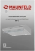 Вытяжка козырьковая Maunfeld MP-1 60 нержавеющая сталь управление: кнопочное (1 мотор)
