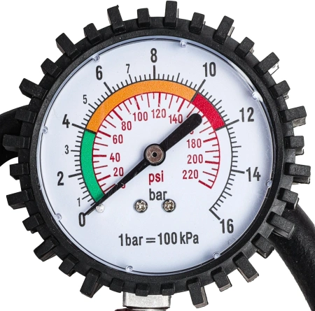 Набор пневмоинструментов P.I.T. PTS10-D СТАНДАРТ компл.:5 предметов 200л/мин красный
