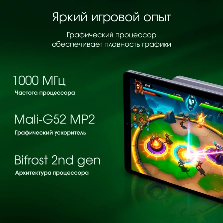 Планшет Digma Pro Spark G85 (2.0) 8C RAM4Gb ROM64Gb 8.7" IPS 1340x800 4G 2Sim Android 14 темно-серый 13Mpix 5Mpix BT WiFi microSD 256Gb 4000mAh