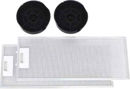 Вытяжка встраиваемая Jet Air Aurora LX/GRX/F/60 серебристый управление: кнопочное (1 мотор)