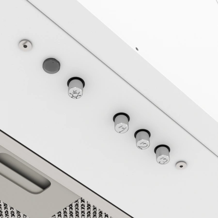 Вытяжка встраиваемая Elikor Врезной блок BOX 52П-700 белый управление: кнопочное (1 мотор)