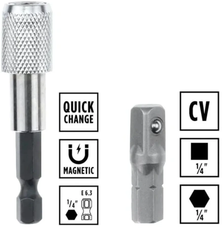 Набор бит Einhell 118693 универсал. (32пред.) для шуруповертов