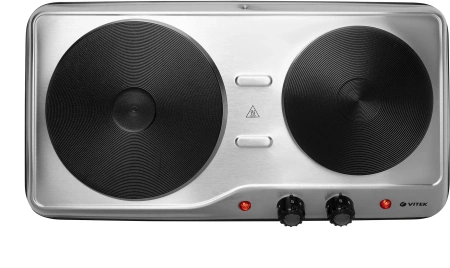 Плита Электрическая Vitek VT-3702 стальной (настольная)