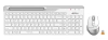 Клавиатура + мышь A4Tech Fstyler FB2535C клав:белый/серый мышь:белый/серый USB беспроводная Bluetooth/Радио slim (FB2535C ICY WHITE)