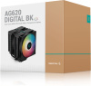 Устройство охлаждения(кулер) Deepcool AG620 Bk ARGB Soc-AM5/AM4/1151/1200/2066/1700 4-pin 15-29dB Al
