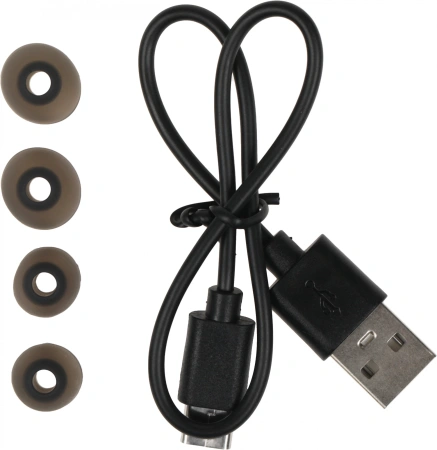 Гарнитура вкладыши Hoco ES70 черный беспроводные bluetooth