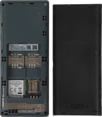 Мобильный телефон Nokia 108 Dual SIM TA-1627 черный моноблок 2Sim 2" 126x160 Series 30+ GSM900/1800 Protect MP3 FM microSD max32Gb