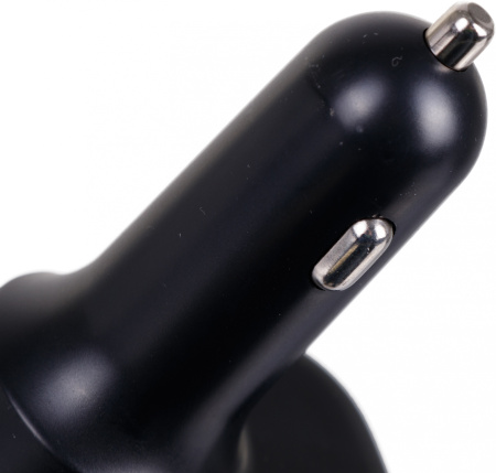 Автомобильный FM-модулятор ACV FMT-128B черный MicroSD BT USB (38762)