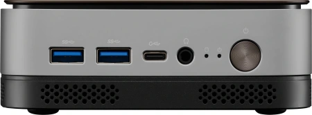 ПК Мини Osio BaseLine B51i-016 i5 1235U (1.3) 16Gb SSD512Gb Iris Xe без ОС GbitEth WiFi BT 59.85W коричневый/серебристый