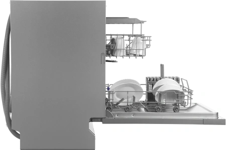 Посудомоечная машина встраив. Hyundai HBD 460 2100Вт узкая серебристый