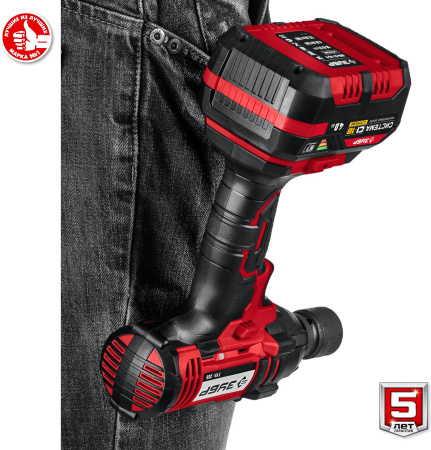 Гайковерт Зубр ГУЛ-255 аккум. патрон:квад.1/2"