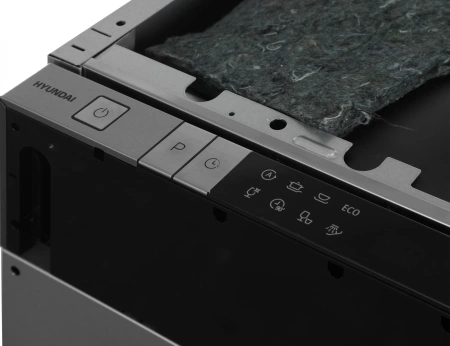 Посудомоечная машина встраив. Hyundai HBD 488 2100Вт узкая серебристый