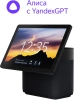Умная колонка Yandex Станция Дуо Макс Zigbee голос.п.:Алиса черный 60W 1.0 BT/Wi-Fi 10м (YNDX-00055B
