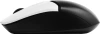 Мышь A4Tech Fstyler FB12 белый/черный оптическая (1200dpi) беспроводная BT/Radio USB (3but)