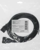 Кабель-удлинитель KingPrice KP-PC-C13-C14-3m IEC C13 IEC C14 3м черный
