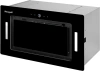 Вытяжка встраиваемая Weissgauff Aura 1200 Remote черный управление: сенсорное (1 мотор)