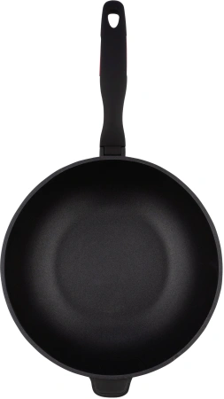 Сковорода ВОК (WOK) Rondell Perfect RDA-1563 круглая 28см покрытие: Xylan Plus ручка несъемная (без крышки) черный