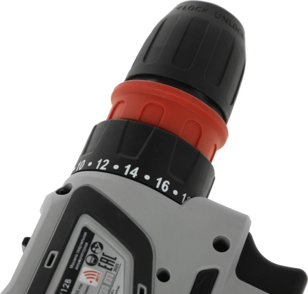 Дрель-шуруповерт Интерскол ДА-10/12В 36 аккум. патрон:быстрозажимной (кейс в комплекте) (687.2.2.79)