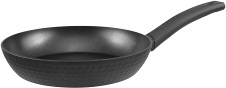 Сковорода Polaris Kontur 20F круглая 20см покрытие: Pfluon ручка несъемная (без крышки) черный (015085)