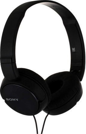 Гарнитура накладные Sony MDR-ZX310AP 1.2м черный проводные