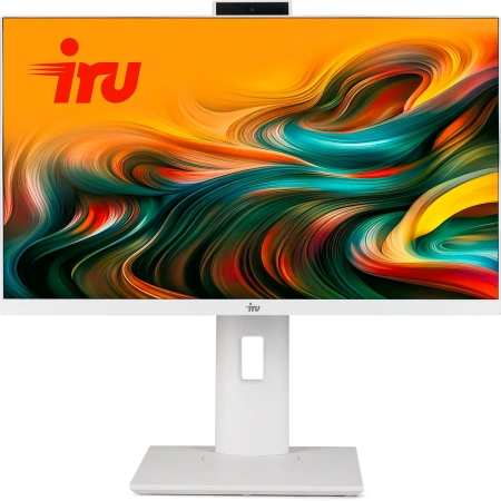 Моноблок IRU Tactio 23.8" Full HD i5 1235U (1.3) 16Gb SSD512Gb CR Windows 11 Professional GbitEth WiFi BT 120W Cam белый 1920x1080