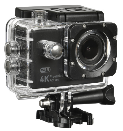 Видеорегистратор Digma FreeDrive Action 4K WiFi черный 8Mpix 2160x3840 2160p 150гр. Allwinner V3