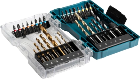 Набор бит и сверл Makita E-07054 универсал. (29пред.) для шуруповертов/дрелей