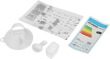Посудомоечная машина встраив. Hyundai HBD 661 2100Вт полноразмерная серебристый