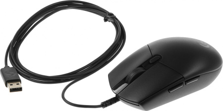 Мышь Logitech G102 LightSync черный оптическая 8000dpi USB 6but (910-005808)