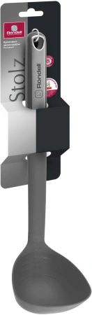 Половник для первых блюд Rondell Stolz RD-1774 серый упак.:картонная подложка