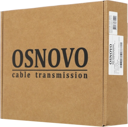 Коммутатор Osnovo SW-20600/A(80W) 6x100Mb 4PoE+ 80W неуправляемый