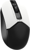 Мышь A4Tech Fstyler FB12S черный/белый оптическая 1200dpi silent беспров. BT/Radio USB 2but (FB12S USB PANDA)