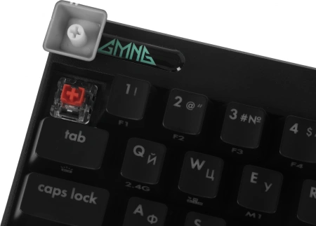 Клавиатура GMNG GG-KB500XW механическая черный USB беспроводная BT/Radio Multimedia for gamer LED (1910516)