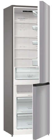 Холодильник Gorenje NRK6201PS4 серебристый металлик (двухкамерный)