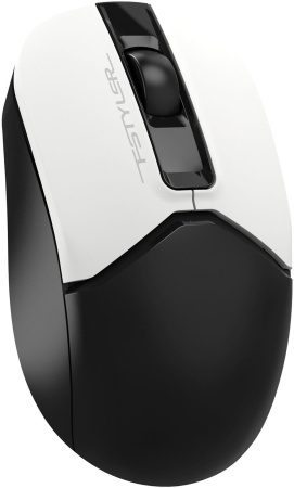 Мышь A4Tech Fstyler FB12S черный/белый оптическая 1200dpi silent беспров. BT/Radio USB 2but (FB12S USB PANDA)