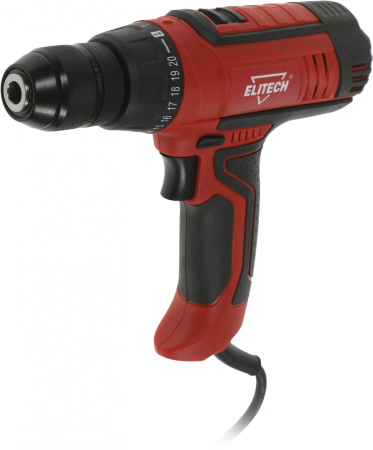 Шуруповерт Elitech ДШ 0110РЭ 100Вт патрон:быстрозажимной (179136)