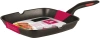 Сковорода-гриль Rondell Perfect RDA-1562 квадратная 28см покрытие: Xylan Plus ручка несъемная (без крышки) черный