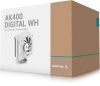 Устройство охлаждения(кулер) Deepcool AK400 Digital Wh Soc-AM5/AM4/1151/1200/1700 4-pin 28dB Al+Cu 2