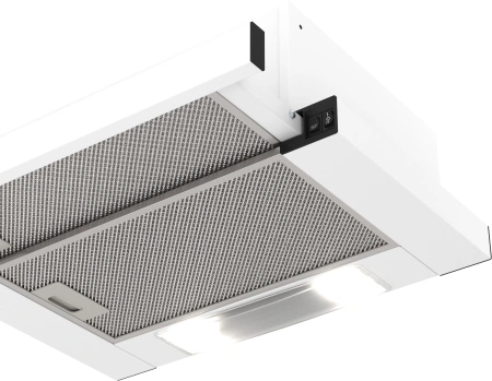 Вытяжка встраиваемая Elikor Slide 50П-430 белый управление: кнопочное (1 мотор)