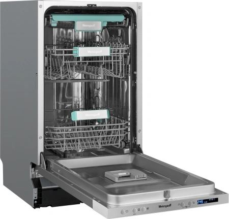 Посудомоечная машина встраив. Weissgauff BDW 4533 Wi-Fi Inverter Autoopen узкая инвертер