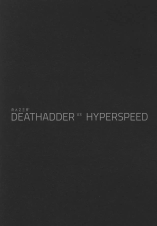 Мышь Razer DeathAdder V3 HyperSpeed черный оптическая 6400dpi беспров. USB 6but (RZ01-05140100-R3G1)