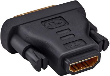 Адаптер Buro BHP RET ADA_HDMI-DVI DVI-D (m) HDMI (f) черный