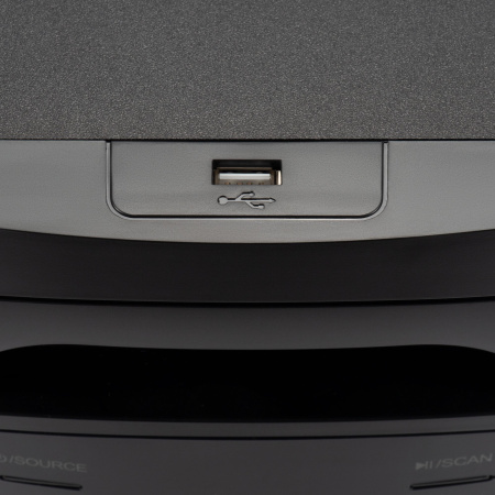 Микросистема Hyundai H-MS1404 черный 30Вт FM USB BT SD