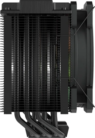 Устройство охлаждения(кулер) Montech Air Cooler 210 ARGB Soc-AM5/AM4/1200/1700/1851 черный 4-pin 27dB Al+Cu 210W Ret (AIR COOLER 210 ARGB)