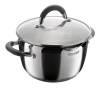 Кастрюля Rondell Flamme RDS-024 3.2л. d=20см (с крышкой) стальной
