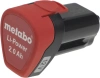 Батарея аккумуляторная Metabo PowerMaxx BS 12В 2Ач Li-Ion (625438000)