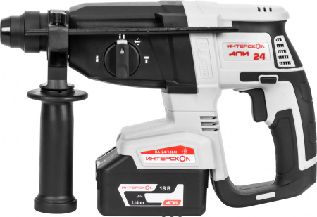 Перфоратор Интерскол ПА-24/18ВМ патр.:SDS-plus уд.:2.6Дж аккум. (кейс в комплекте)