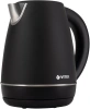 Чайник электрический Vitek VT-1161 1.7л. 2200Вт черный корпус: сталь