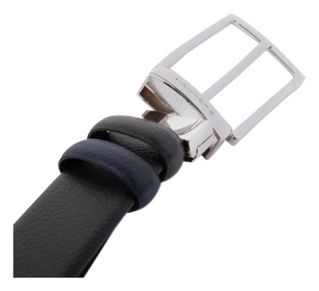 Ремень мужской Piquadro Modus CU4209MO/NBLU черный/синий натур.кожа